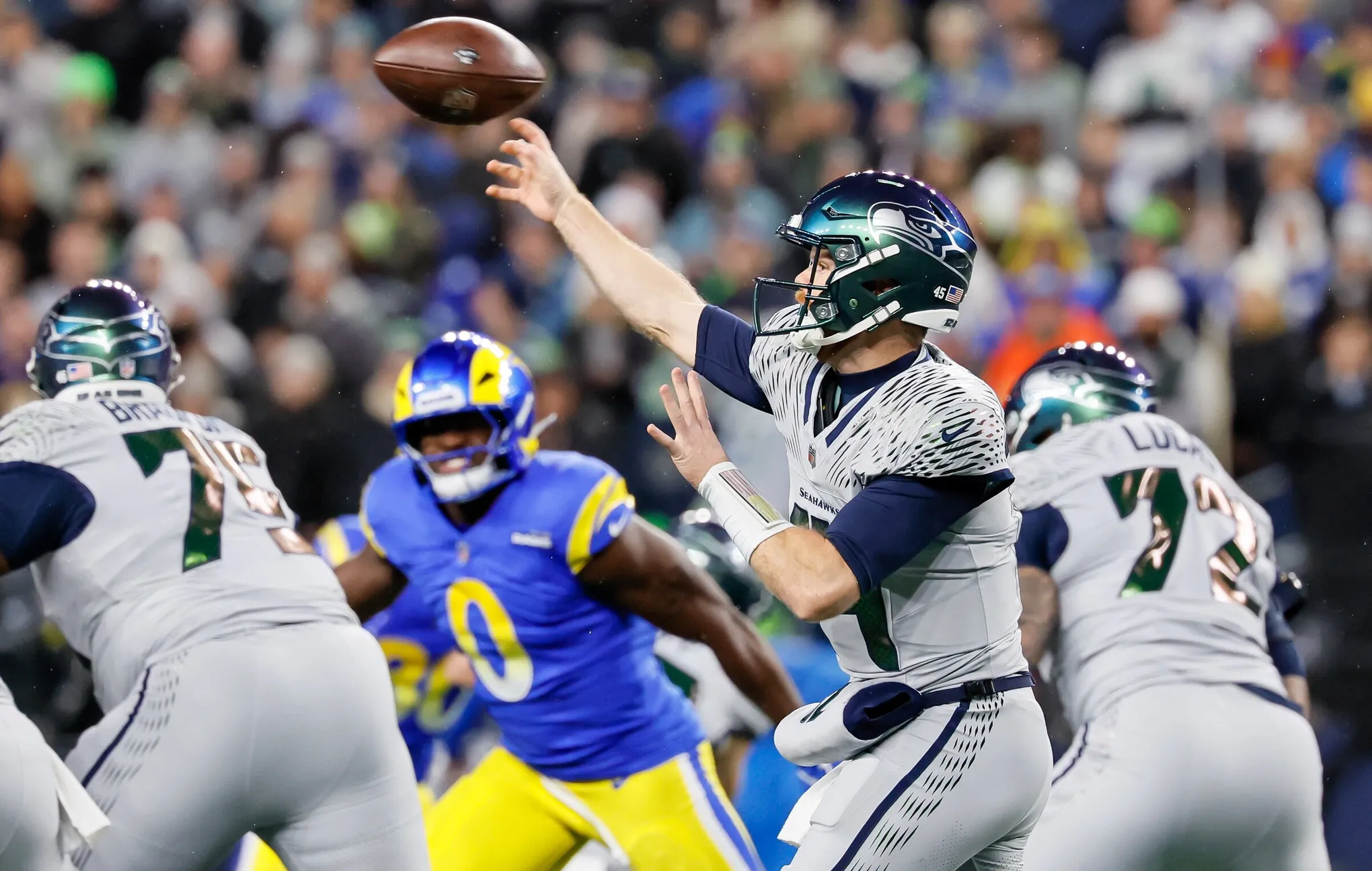 Sam Darnold Powers Seahawks Past Rams in 2026 NFC Championship Victory